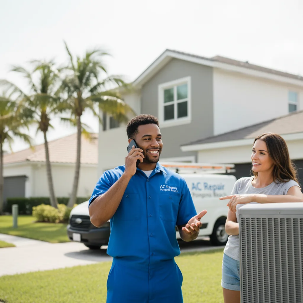 AC Repair Pompano Beach customer support in Galloway